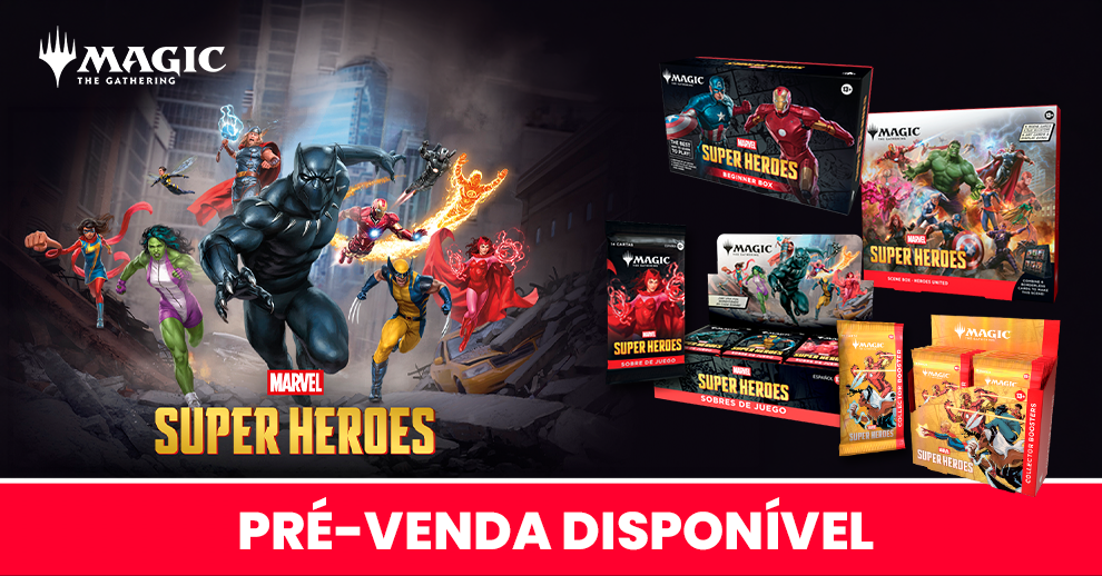 MARVEL SUPER HEROES – COLECCIÓN EN PREVENTA